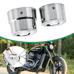 1 Pair  Motorcycle Rear Axle Nut Covers For Harley-Davidson CVO Dyna Electra Fat Boy Night Train Sportster Street Ultra VRSCD