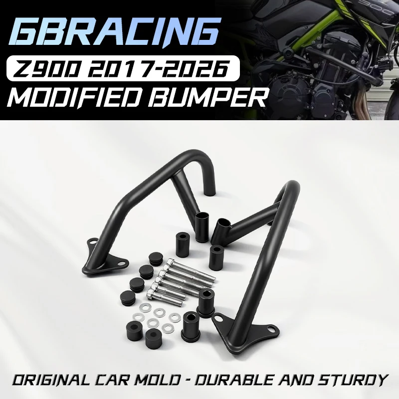 Z 900 2025 Crash Bar Engine Guard Frame Bumper For KAWASAKI Z900 2017-2026 Motorcycle Frame Protection Bumper 450-MT Accessories