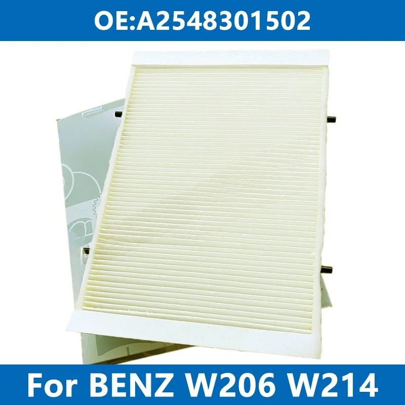 

Externe Cabine Luchtfilter A2548301502 Met Standaard Voor Mercedes Benz W206 W214 C180 C200 C300 E200 E300 GLC 1.5T 2.0T M254
