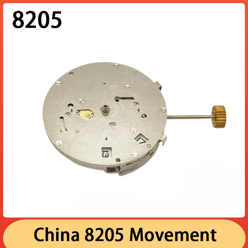 Brand New Durabl 8205 Multi Needle Mechanical Movement Six Needle 3 6 9 Movement 6 9 12 Five Needle Movement Watch Accessories