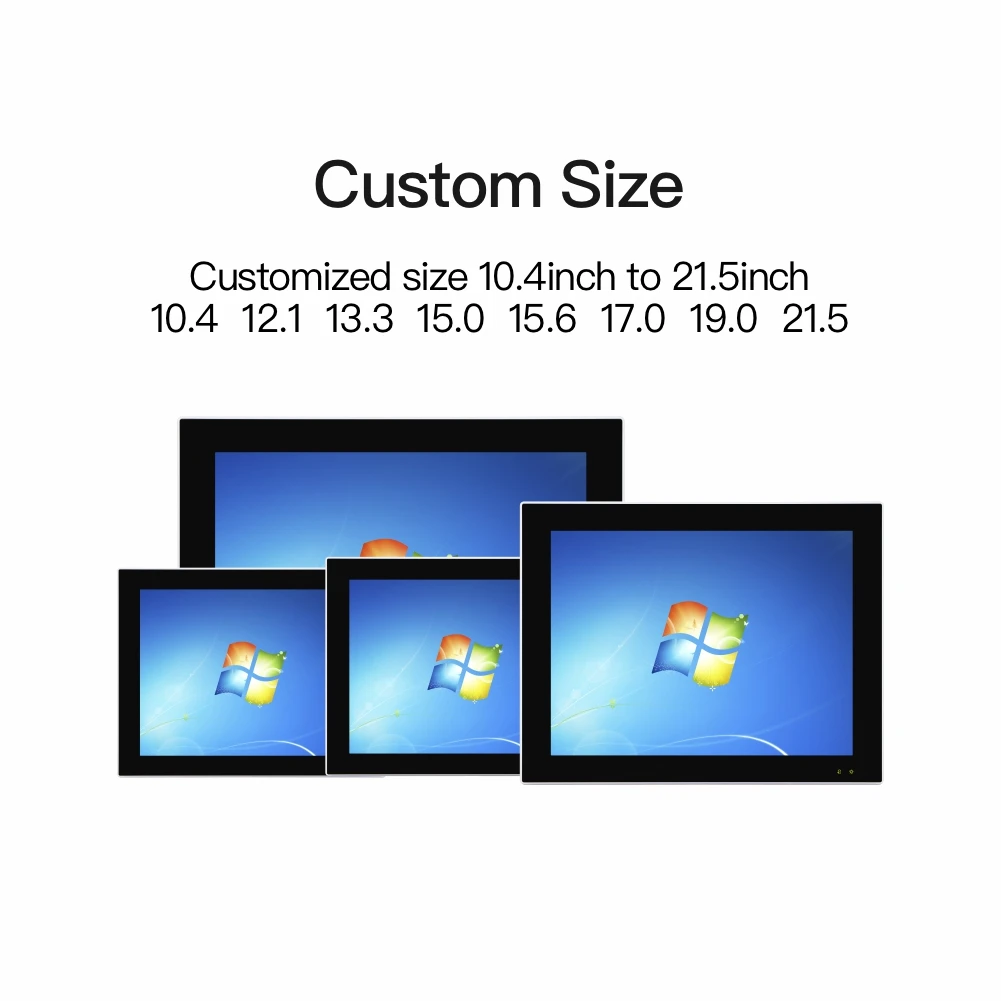 10,4 Polegadas IP65/67 Impermeável Industrial Robusto Tablet PC All-in-One J1900 Com Painel Industrial I3/I5/I7 PC