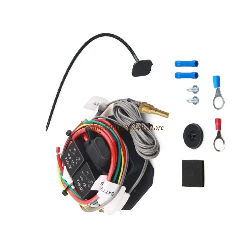 

N5KD 12V 40A Цифровой контроллер вентилятора радиатора, комплект переключателей для поддержания оптимальной температуры во время