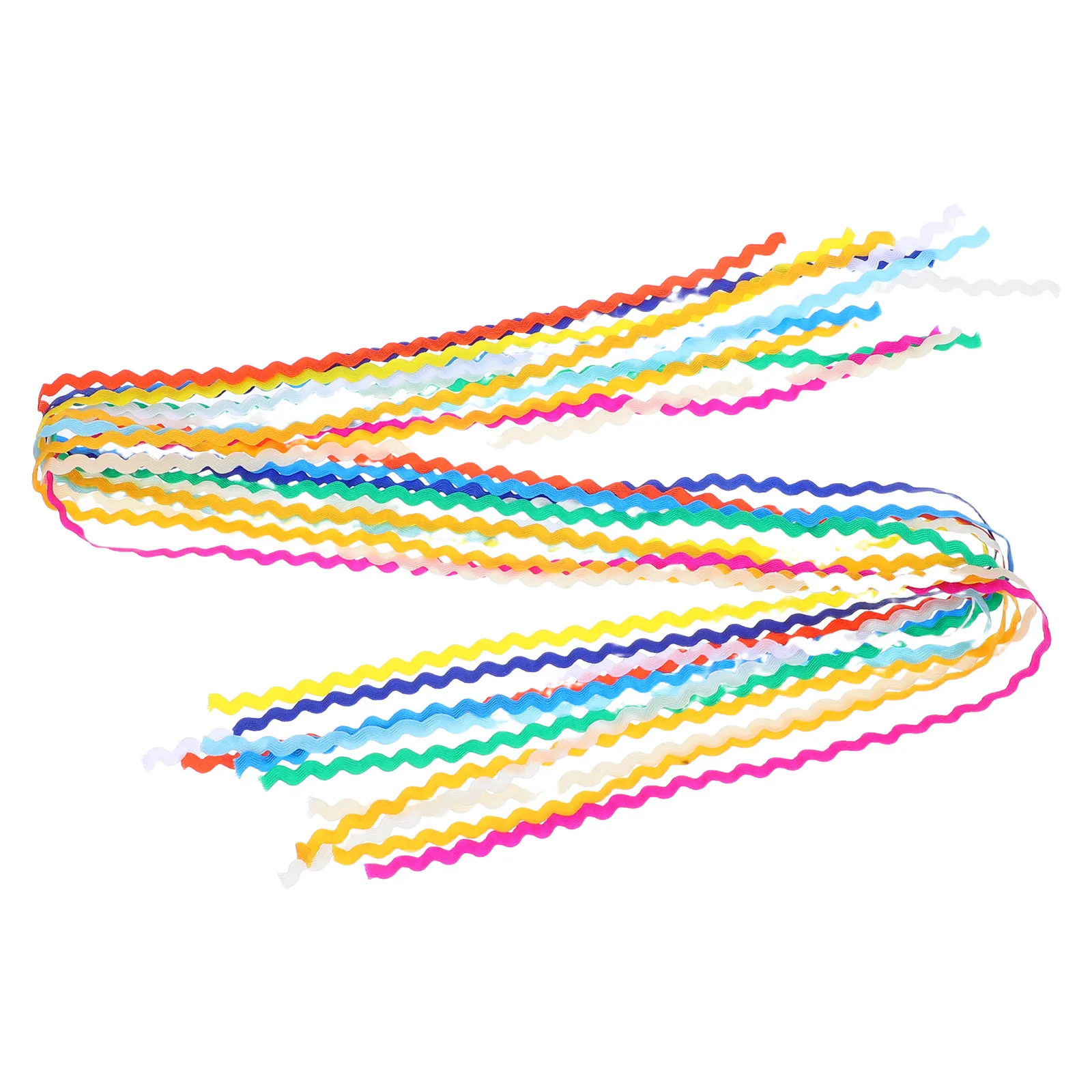 

2 Pcs Colorful Webbing Party Decoration Gift Strip Bouquet Elegant Wrapping Ribbon DIY Ribbons