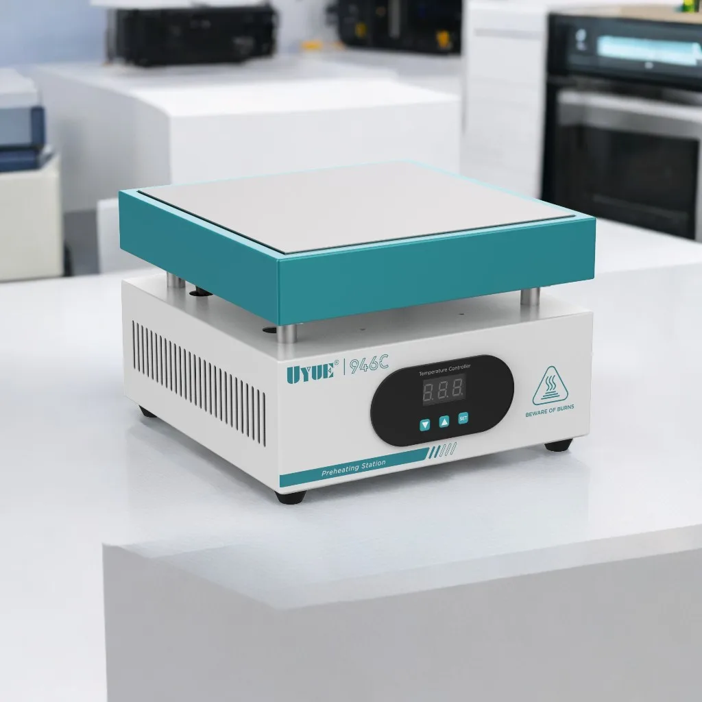 600 واط 946C لوح تسخين الإلكترونية سخن محطة التسخين الرقمي 200x200 مللي متر ل PCB مصلحة الارصاد الجوية التدفئة Led مصباح ديسولديرينغ 110 فولت/220 فولت