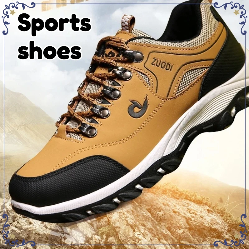 Men Outdoor Hiking Shoes New Arrival Comfortable Breathable No-slip Lightweight Casual Sneakers for Travel Walking Running Shoes