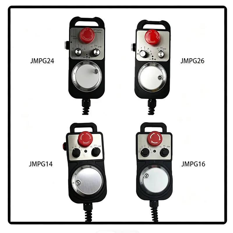 Industrial grade precision handwheel with emergency stop 100PPR pulse CNC machine tool dedicated for engraving machines