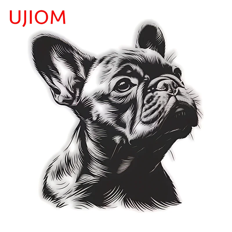 UJIOM Dog Peeker Wall Sticker Kitchen Personality Scratch Proof DIY Decal Design For Air Conditioner Almari Baju Refrigerator