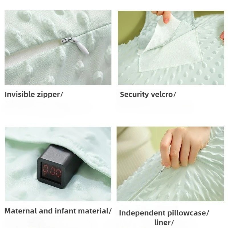 มัลติฟังก์ชั่ฤดูร้อนสบายตั้งครรภ์หมอนด้านข้าง Decubitus หญิงตั้งครรภ์ท้องสนับสนุนหมอนนอน