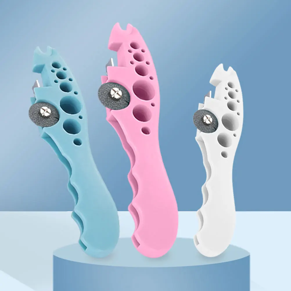 

3pcs Ampoule Opener Ergonomic Handle Material White Bottle Starter Glass Vials Breaker Tool