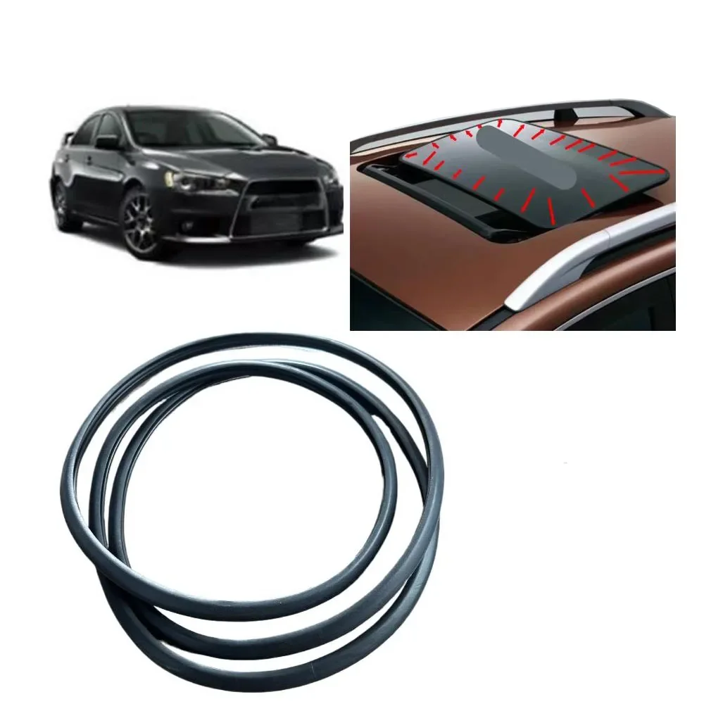 

1 PIECE Sunroof Window Glass Rubber Strip for Outlander CW Sealing for Airtreck CW Roof Glass Protective Rubber 5852A003