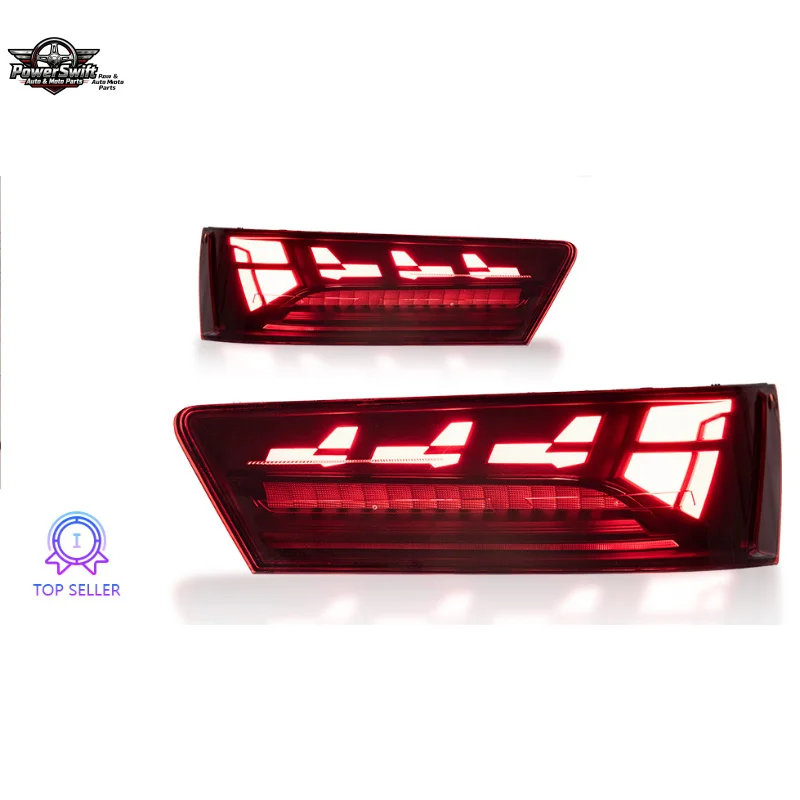 Suitable for 16-19 Audi Q7 Tail Light Assembly Modification 25 Dynamic LED Driving Lights Flowing Turn Signal Warning