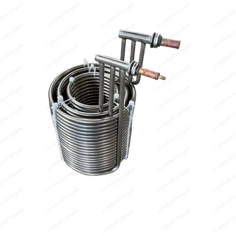 304 stainless steel coil evaporator cooling heat exchange coil cooler heat exchanger stainless steel
