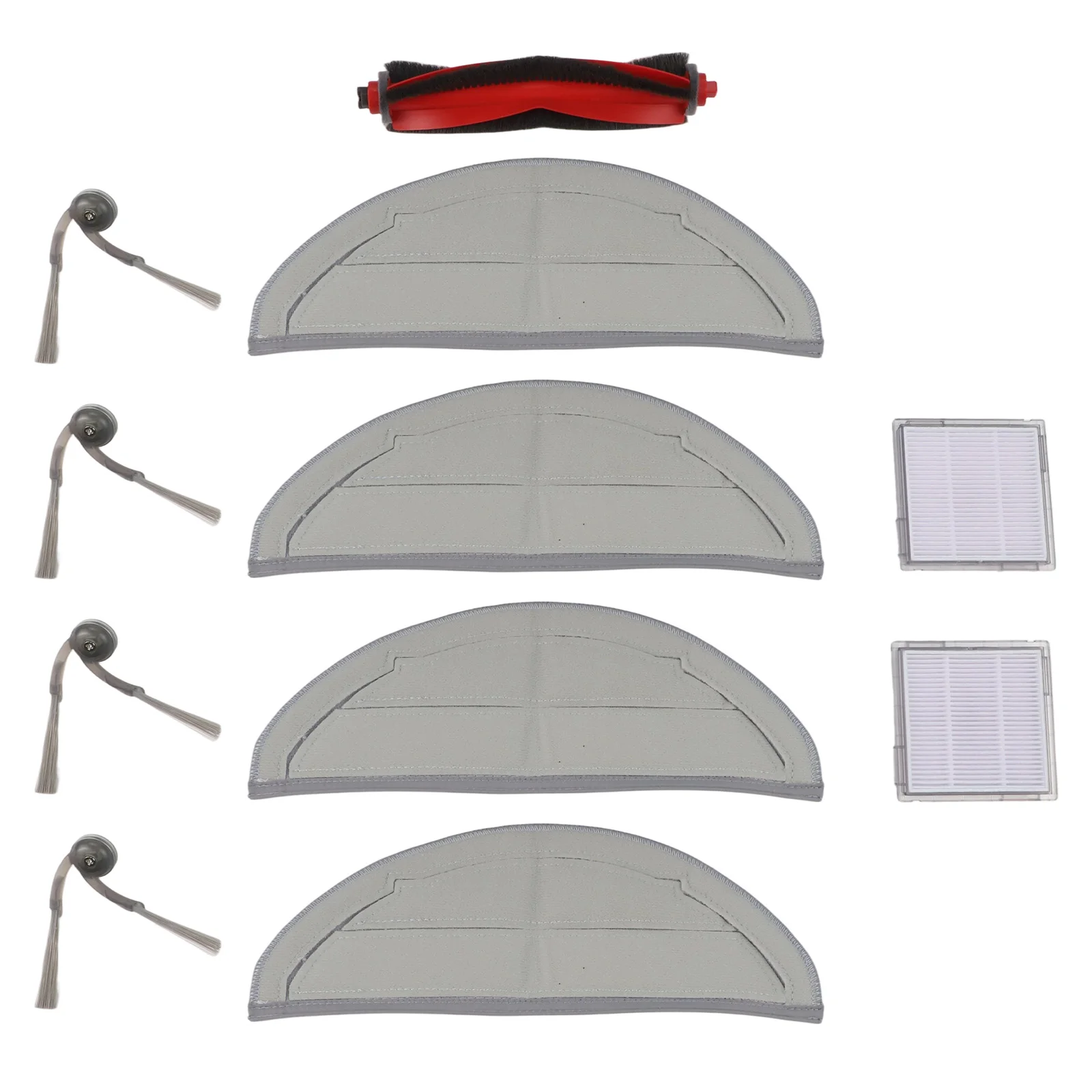 For Q10 S5+ VF VF+ for v for v+ Replacement Accessories Main Brush Side Brushes Filter and Microfiber Mop Cloth Package
