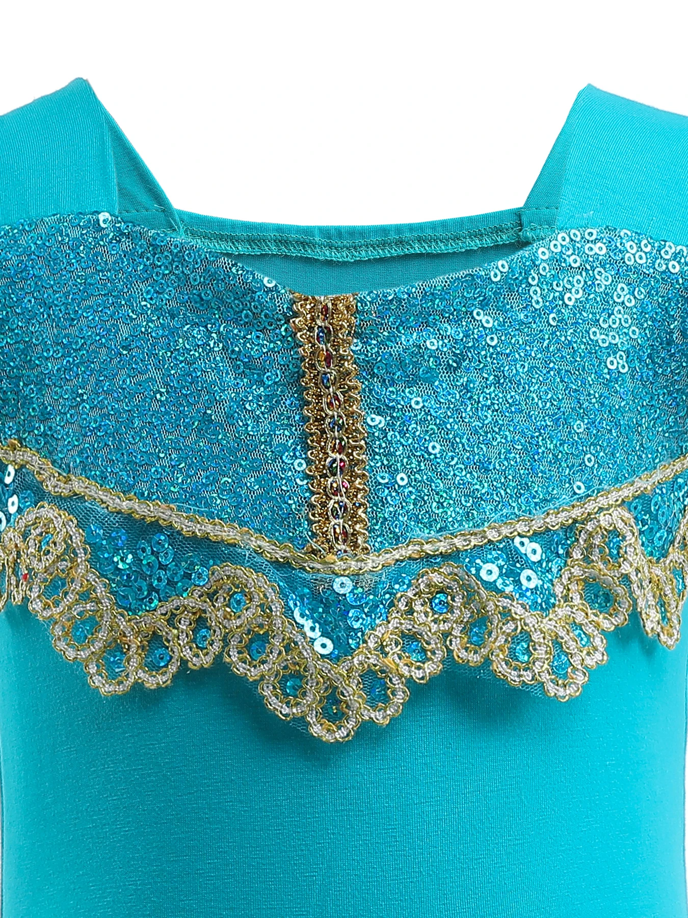 Princess Jasmine Tutu Dress with Cape for Toddler Little Girls Ballerina Dance Costume Outfit Dancewear, Blue/Purple/Yellow
