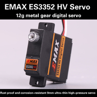 EMAX ES3352HV All-Purpose High Voltage Metal Gear Digital Servo 12g 9mm MINI For airplane Car Robot Boat RC Module Accessory