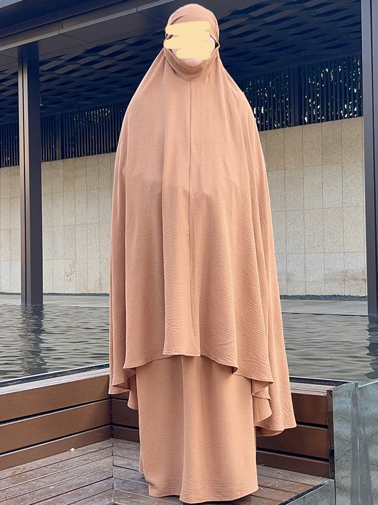 

Ramadan Muslim Women Prayer Dress Eid Mubarak Niqab Long Khimar Abaya Islam Muslim Prayer Hijab Dress Musulmane Kaftan Jilbab