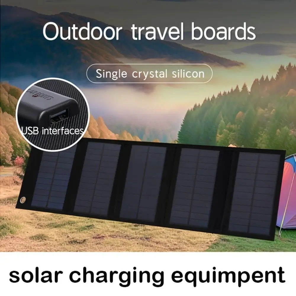 

Fast Solar Power Generation Solar Panels Portable Fold Solar Charging Panel Durable Reliable Solar Photovoltaic Panels Camp