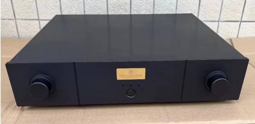 

Goldmund All Aluminum Amplifier Chassis / Preamplifier Case / AMP Enclosure DIY Box (430 *90*308mm)