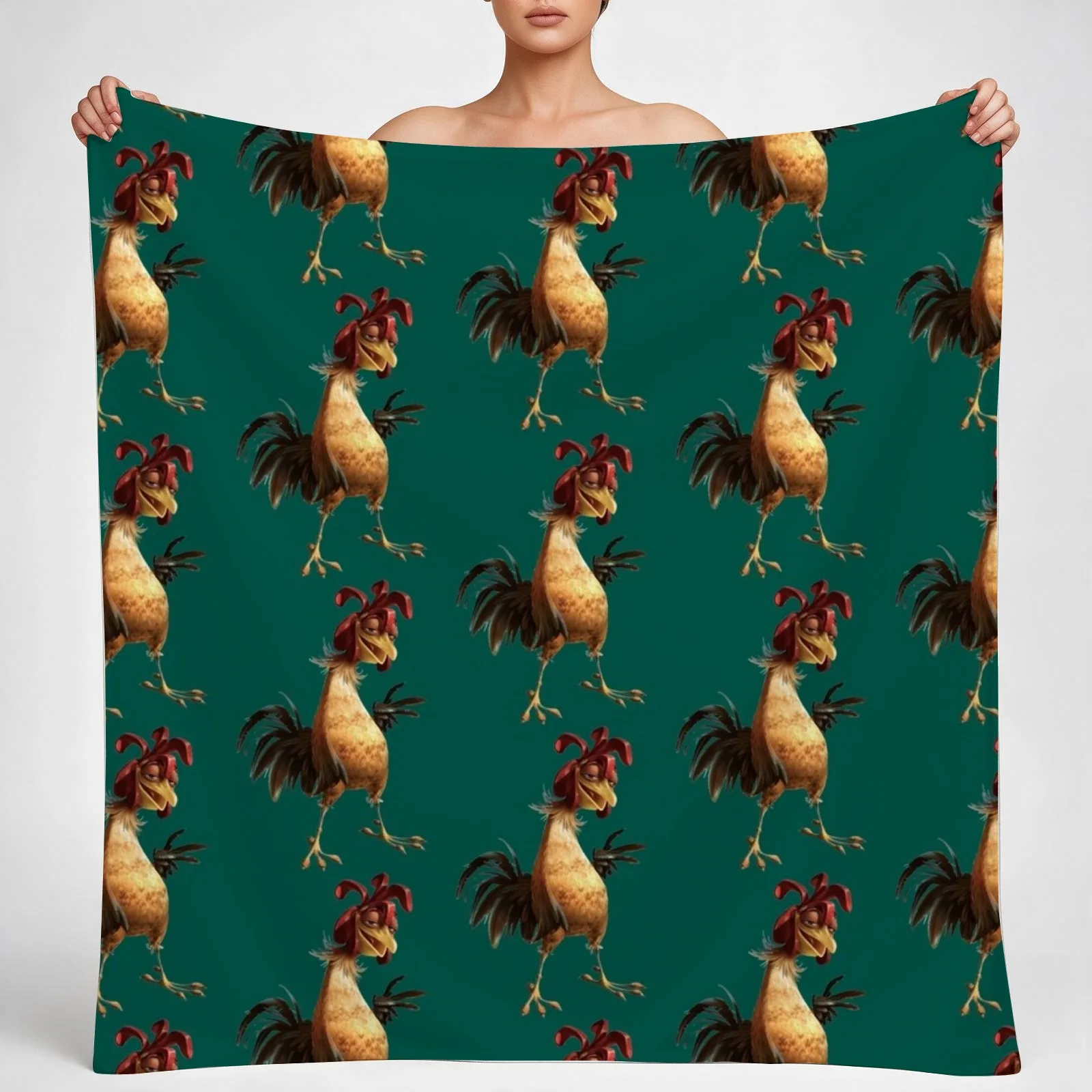 Chicken Joe Throw Blanket couch cozy soft plush fuzzy picnic outdoor blanket