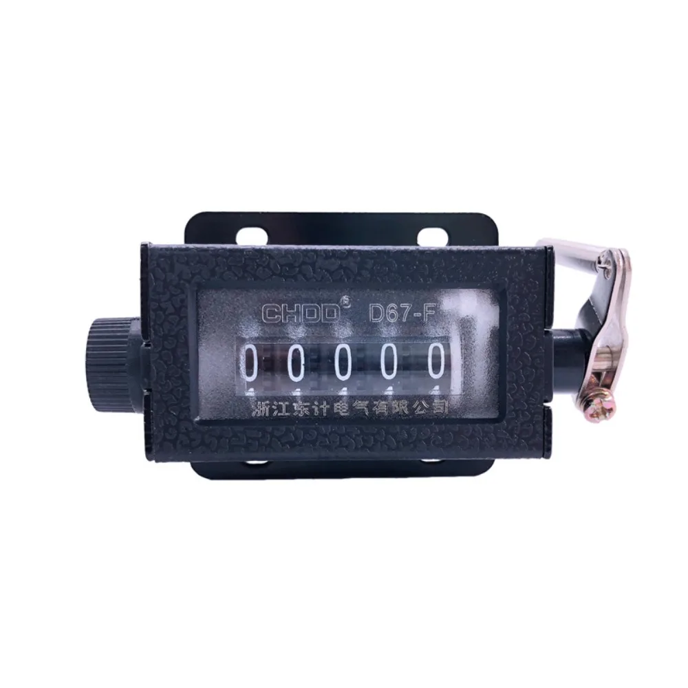 Digit 0-99999 Tally Counter Metal Pull Stroke Pitch Counter Mechanical Resettable Counter Pull Counter Lap Counter