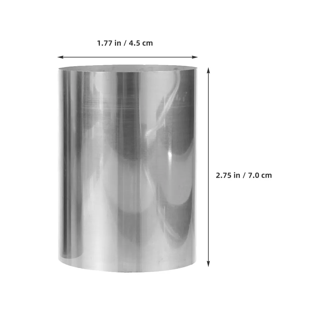 Polished Stainless Steel Handrail Wall Brackets 2 Piece Round Railing Connectors for Cable Stair Deck Support