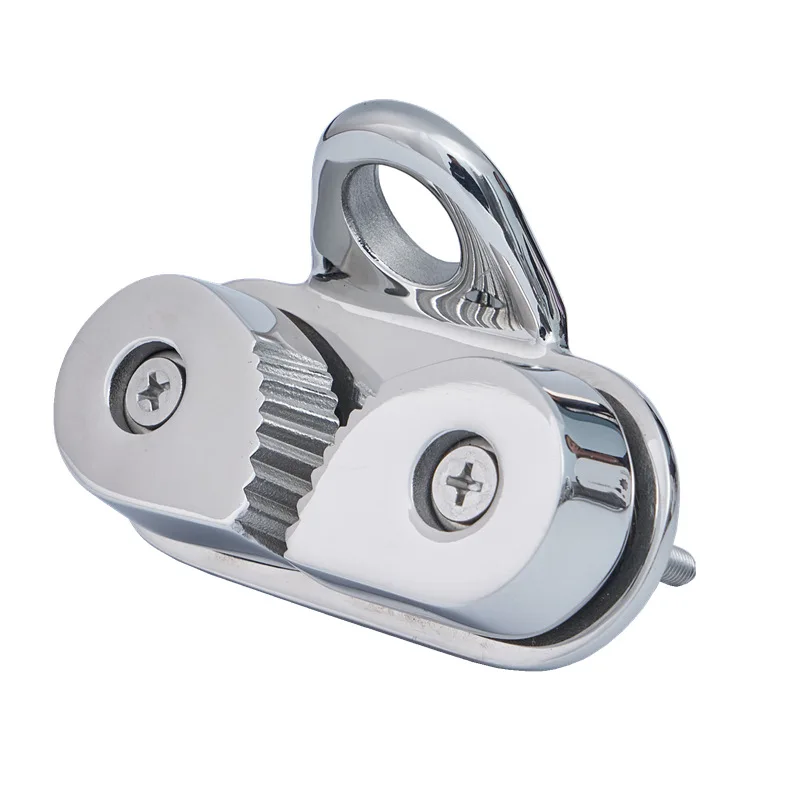 

316 Stainless Steel, Cast Rope Clamp,Rope Clamp Marine Sailing Hardware Fittings Pilates Clip