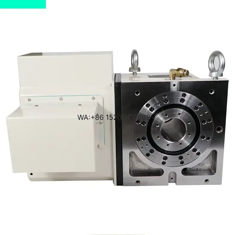 Wmwmnu for 4th 4 Axis Diameter 170mm High Precision Worm Gear Horizontal Indexing Roller Cam Rotary Table for CNC Lathe
