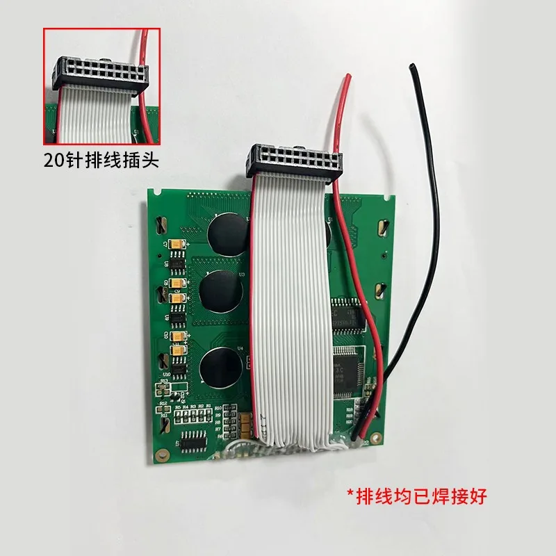 New AT-G128128B LCD Display Screen for Jutong KS3500 KS3600 Vertical Injection Molding Machine Computer