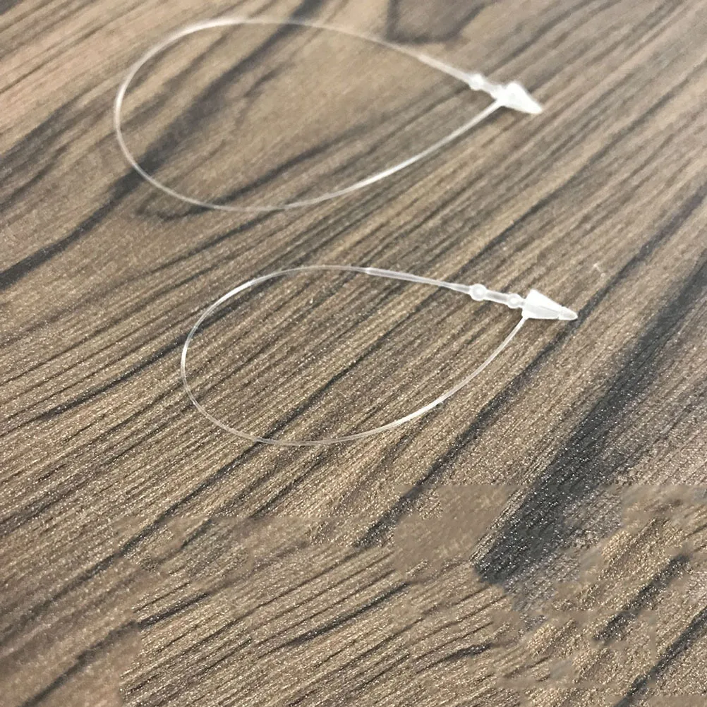 

3000Pcs Plastic Tag Snap Lock Self-Locking Loop Fastener for Clothing Shoes Socks Jewelry Holiday Decoration Tag Fastener