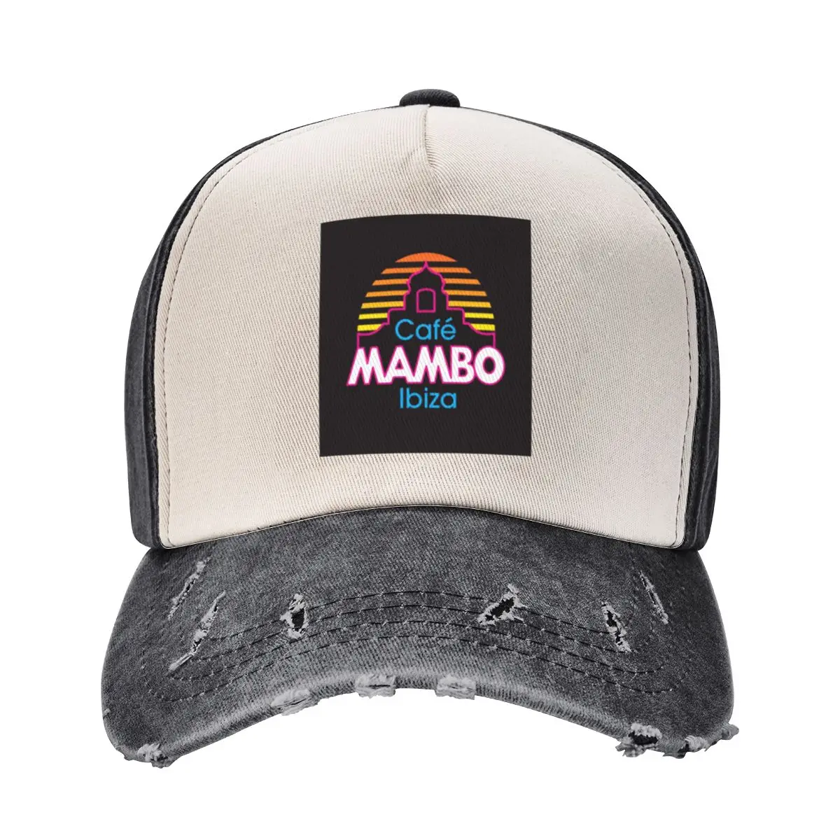 

Cafe Mambo Ibiza Baseball Cap Bobble Hat birthday Luxury Hat Horse Hat Women's Beach Outlet 2025 Men's