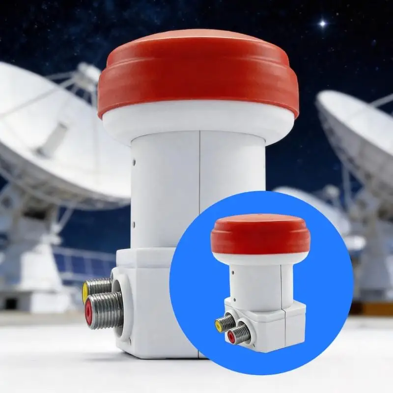 High Performances Double Output Satellite Amplifier For Clear Reception D2RC