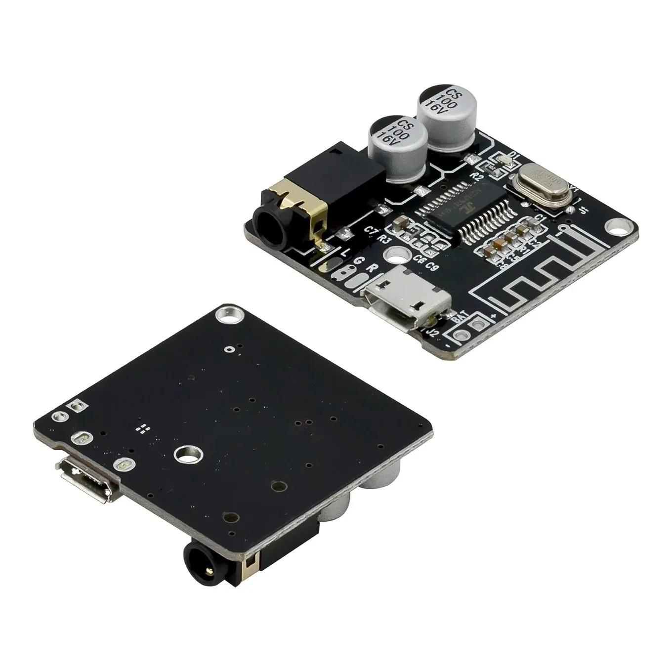 1PCS DIY For Bluetooth Audio Receiver board 4.1 5.0 mp3 lossless decoder board Wireless Stereo Music Module 3.7-5V