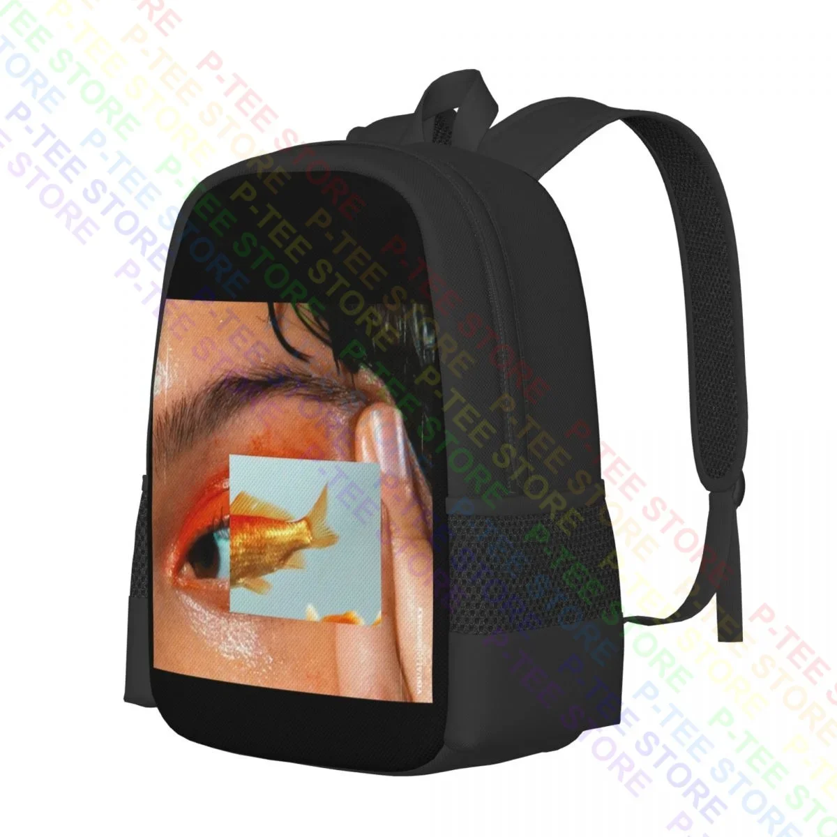 Fish Eyes Harajuku Aesthetics Hip Hop Fashion TumblrBackpack Large Capacity Print Eco Friendly