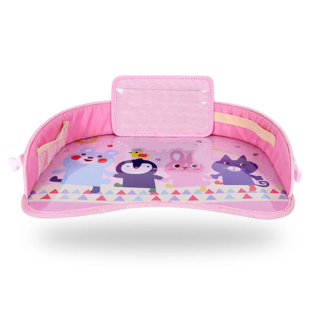 Baby Car Tray Travel Table Waterproof Holder Removable with Strap