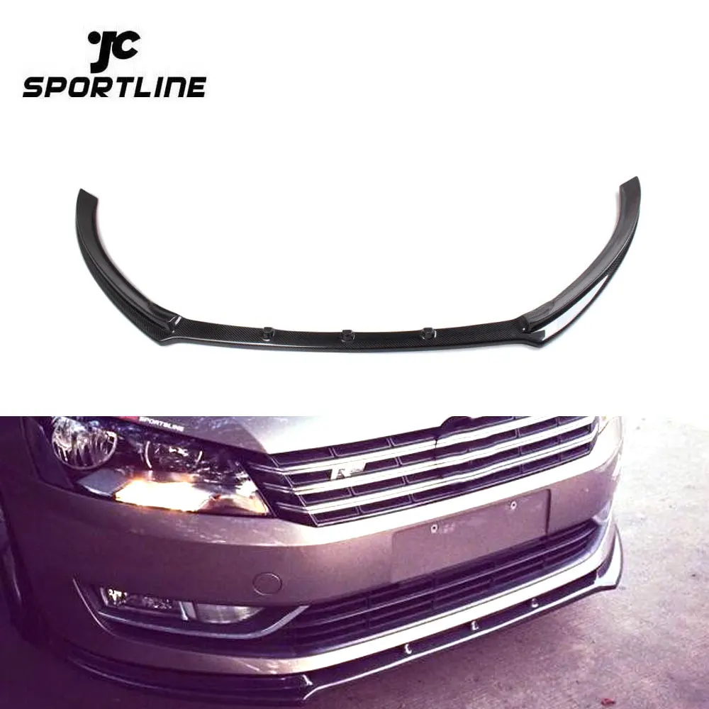 

Carbon Fiber Car Front Lip Spoiler for VW Passat B7