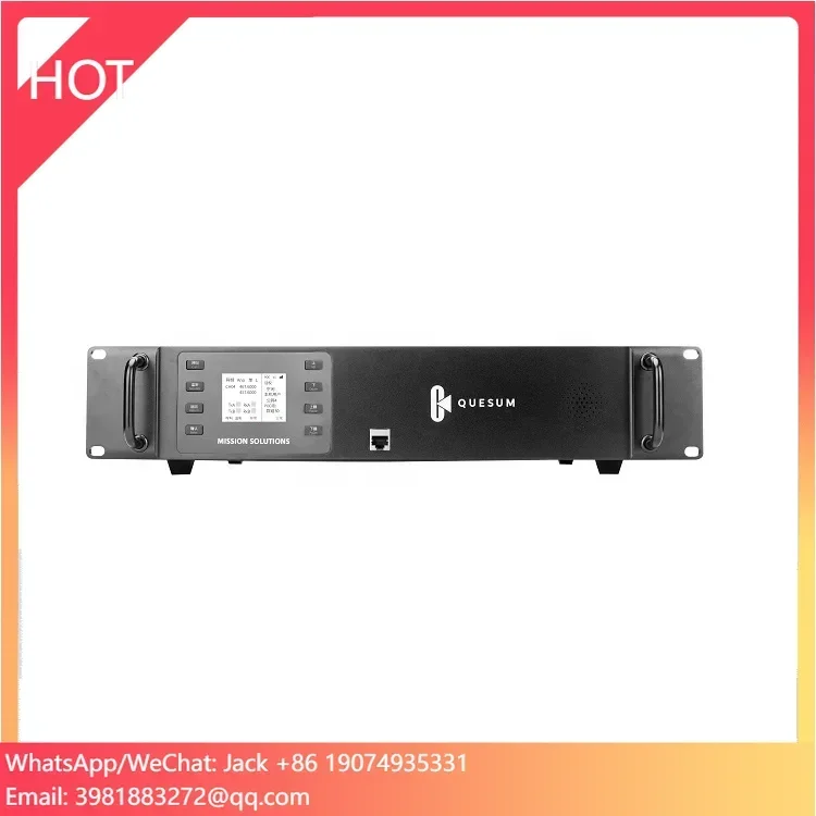 

Quansheng MD-R8900 25W VHF UHF PoC DMR Analog Ad-hoc Network Repeater Three Versions Selectable WiFi GSM IP Network Repeater