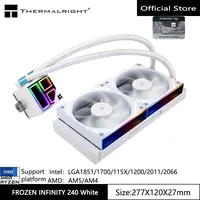 Radiador de refrigeración por agua todo en uno Thermalright FROZEN INFINITY 240, con ventilador de fantasía infinito TL-M12, compatible con LGA1700/AM5/AM4