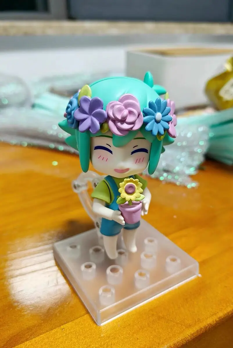 The Omori Figure Anime Basil Chibi Figure Pvc Action Model Toys Anime Figure