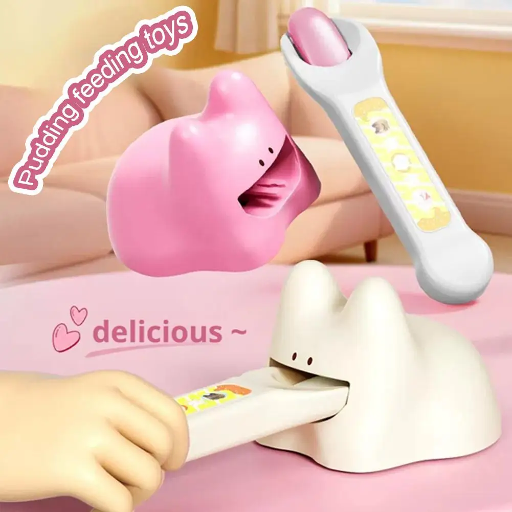 ウサギのプリンごっこ遊びセット 子供用シミュレーションプレイハウスおもちゃ 早期教育インタラクティブおもちゃ 子供に安全な素材を使用