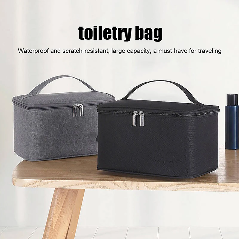 Cationic Large-capacity Men's Cosmetic Bag Travel Convenient Toilet Bag Outdoor Travel Storage Bag Waterproof Women Makeup Case