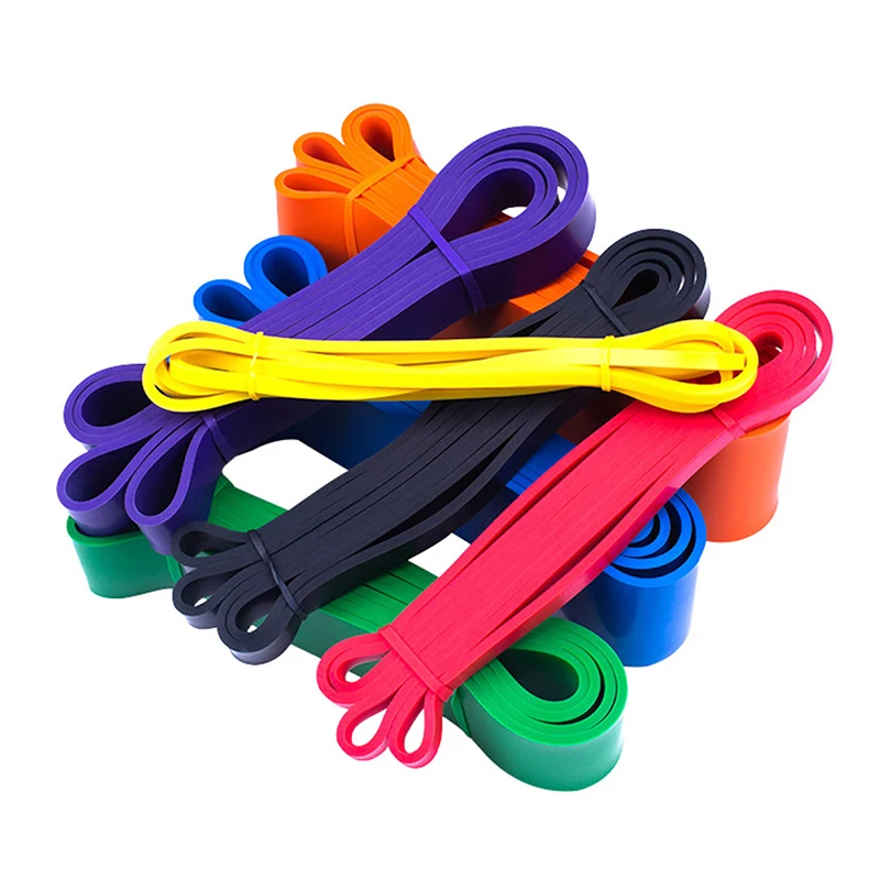 Resistance Bands Exercise Elastic Natural Latex Workout Ruber Loop Strength Rubber Band For Fitness Equipment Training Expander