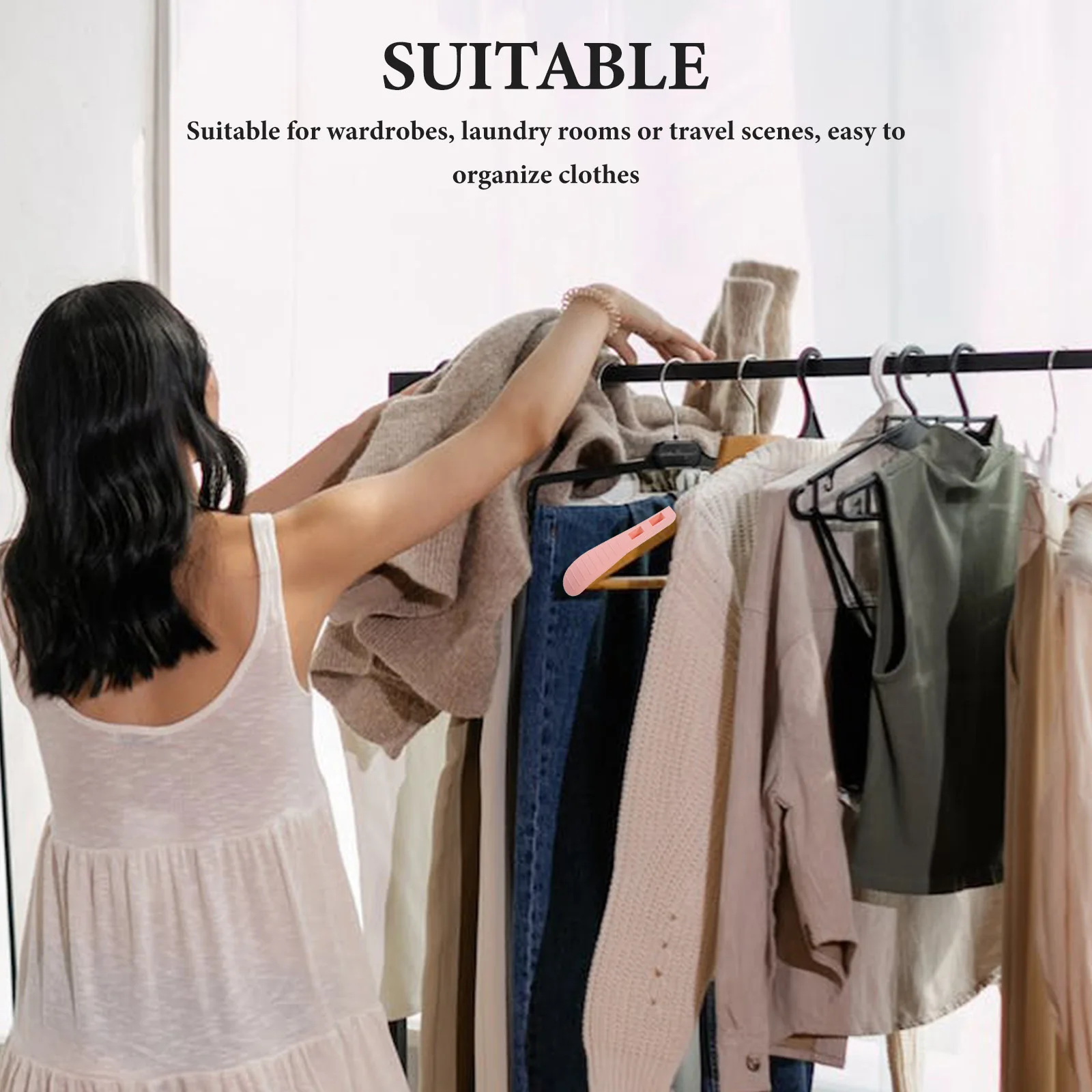 

40pcs Non-Slip Shoulder Guards No Residue Hanger Pads For Clothes Protection Wide Shoulder Support Closet Laundry Organizer