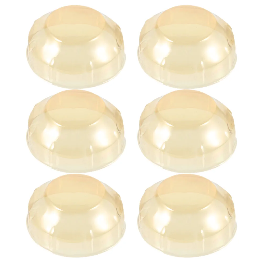 6 Pcs Dust Proof Smoke Cover Decorative Smokes Guard Kitchen Cooking Area Plastic Home Safety