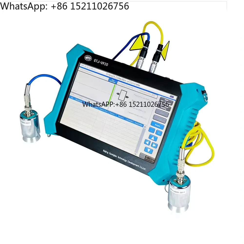 Professional Factory Price Ultrasonic Pulse Velocity Meter Concrete Testing Machine