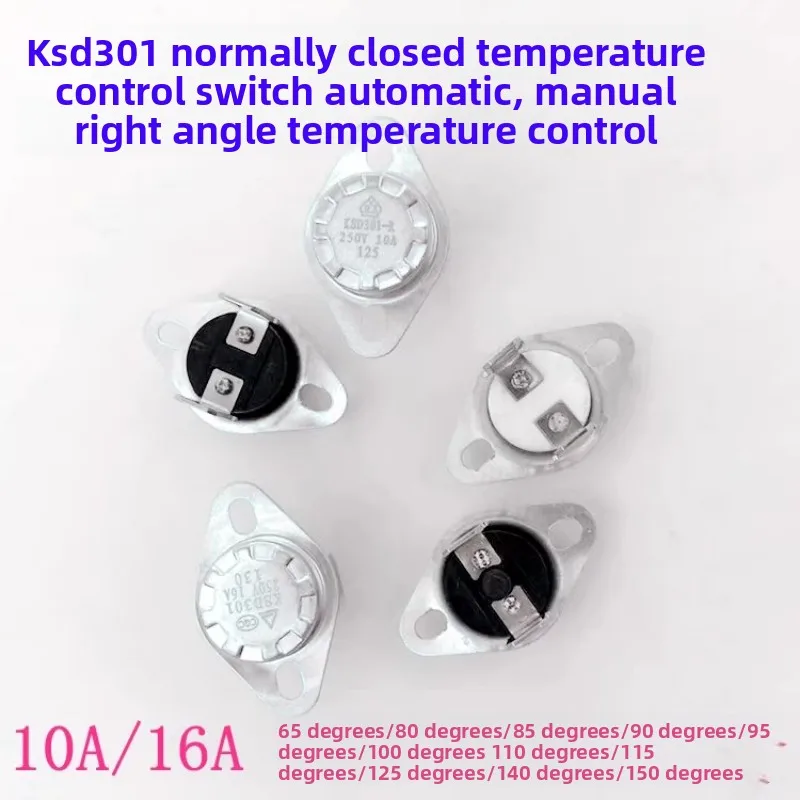 interruptor-de-temperatura-ksd301-normalmente-fechado-em-Angulo-reto-para-aquecedores-a-Oleo-ventiladores-de-banho-aquecedores-de-painel-aquecedores-de-duto-aquecedores-de-linha