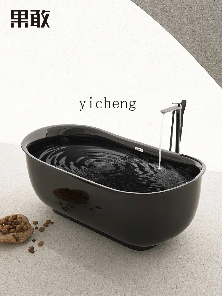Retro Flanging Light Luxury Acrylic Insulation Independent Personal Household Bathtub Pool