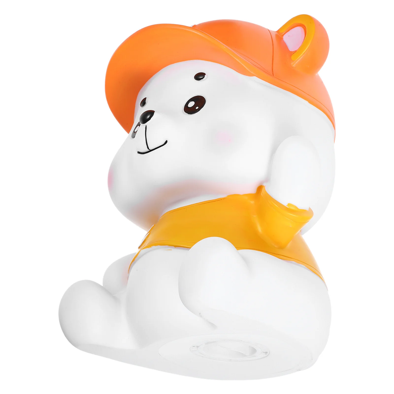 

Cute Bear Shaped Piggy Bank PVC Vinyl Coin Container Desktop Saving Jar Household Decoration Birthday Gift Piggy Bank