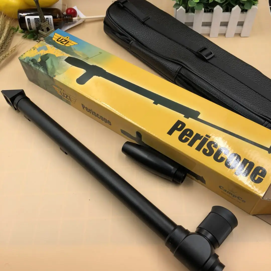 Telescopio de periscopio totalmente metálico, Monocular retráctil oculto, práctico, soporte para observación de aves, venta al por mayor, 5x20