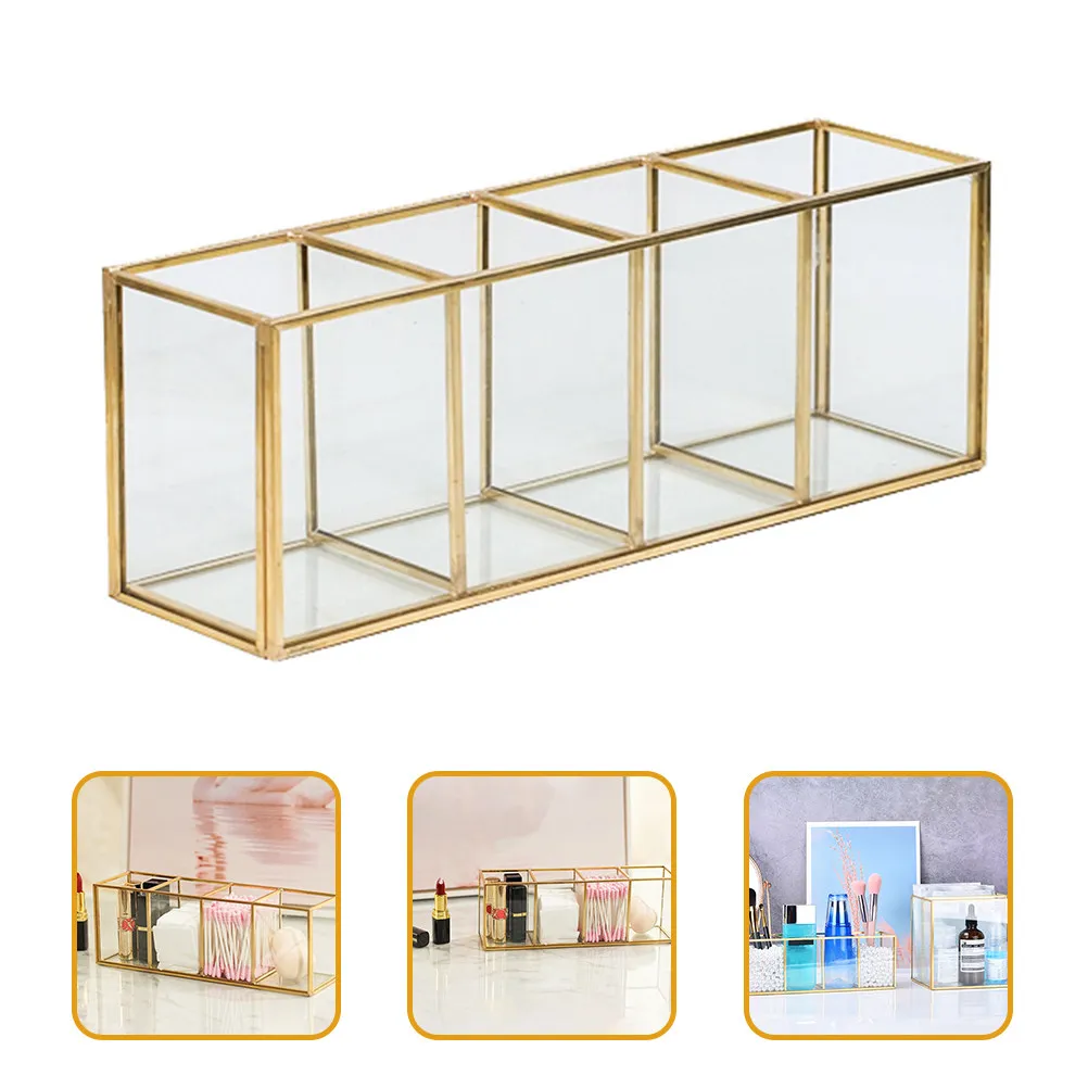 Pen Holder Desk Organizer Office Storage Pencil Desktop Halloween Christmas Glass Pen Holder Glass Pencil Holder Featuring