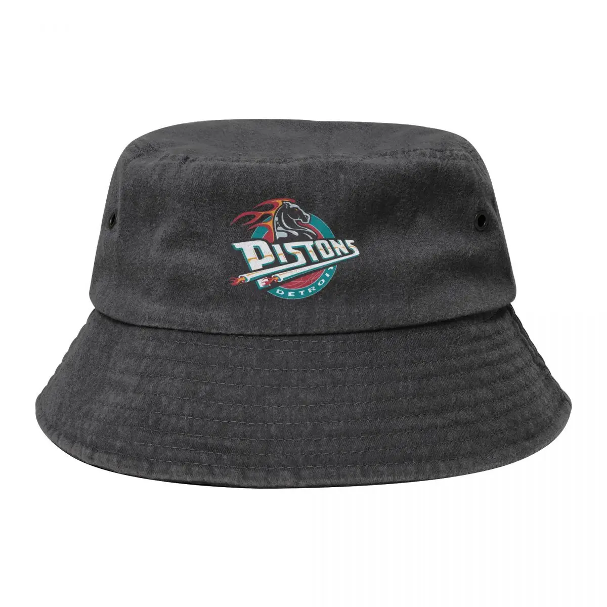 

Pistons-Detroit,Classic Bucket Hat Sunscreen Hood Luxury Cap Men Caps Women's